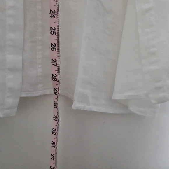 J.Jill Pure Jill Linen Open Front Hooded  Cardigan Womens XL New Without Tags - Picture 5 of 6
